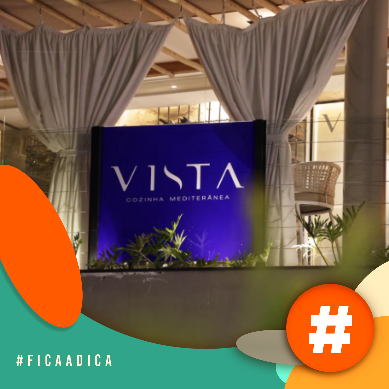 Fica a Dica - Vista Mediterrâneo é o novo restaurante do Belvedere!