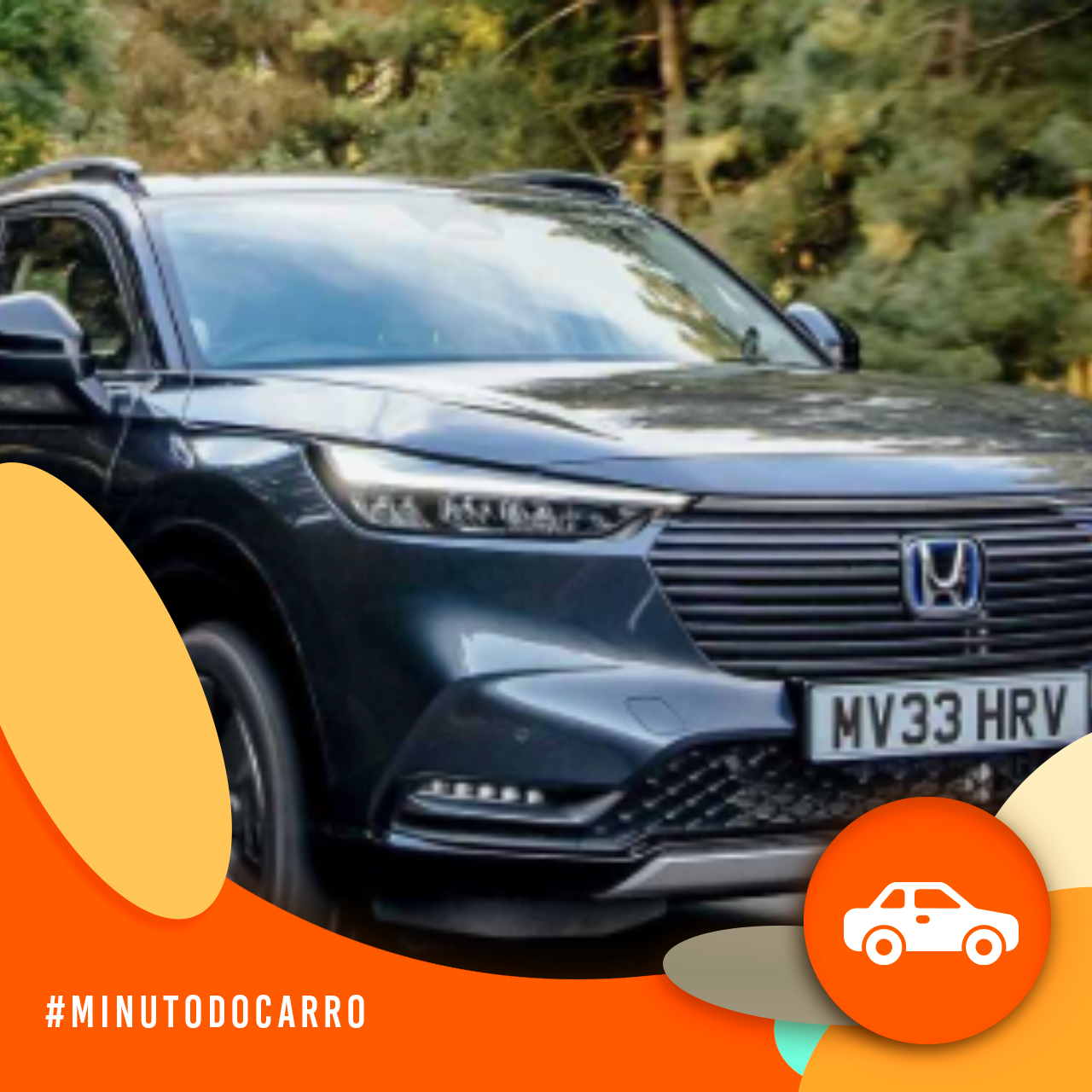 Minuto do Carro - Honda HR-V ganha discretas atualizações no design e no interior