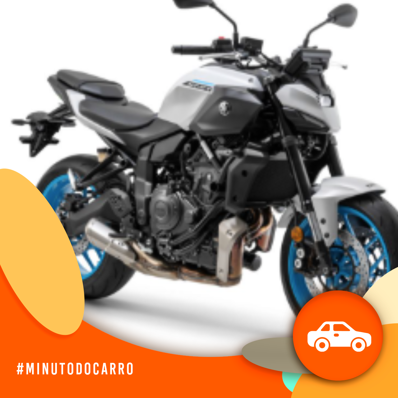 Minuto do Carro - Motos Yamaha MT07 e MT03 trazem novidades na linha 2026