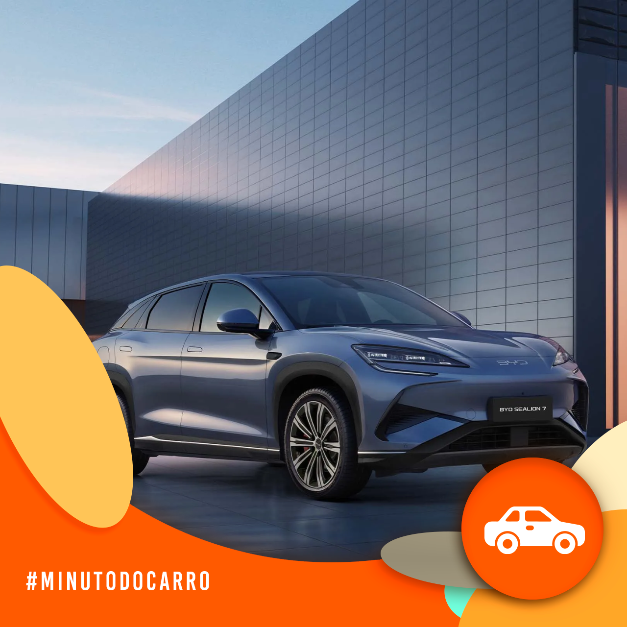 Minuto do Carro - BYD lança o SUV elétrico Sealion episode artwork