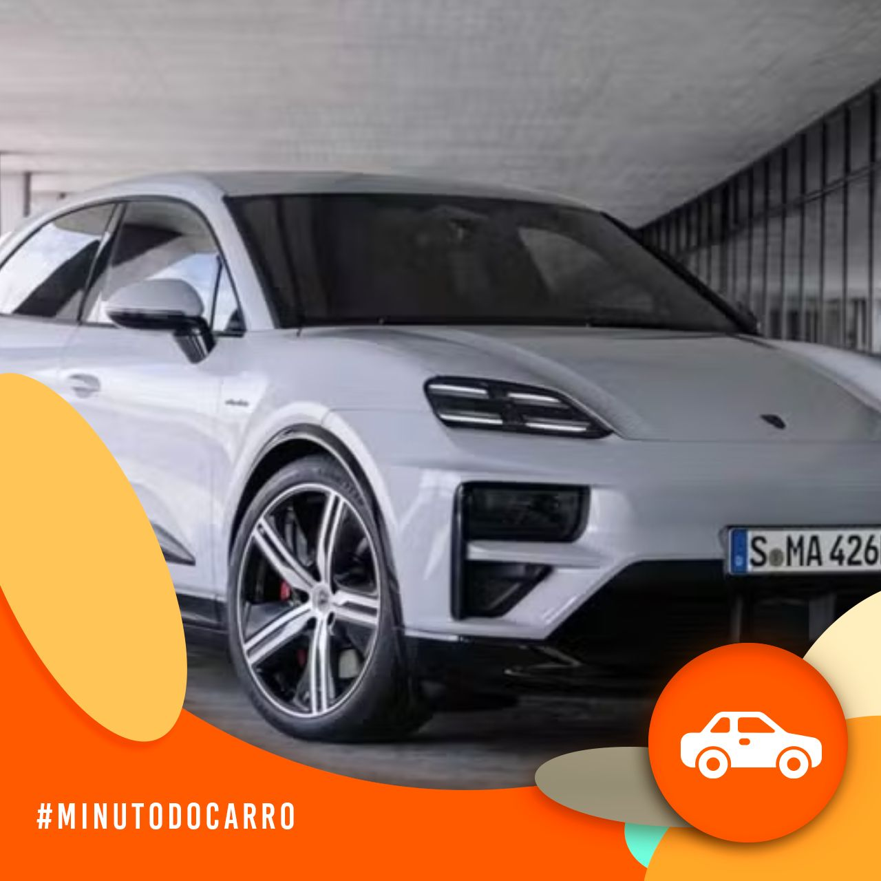 Minuto do Carro - Novo Porsche Macan chega ao Brasil com propulsão 100% elétrica