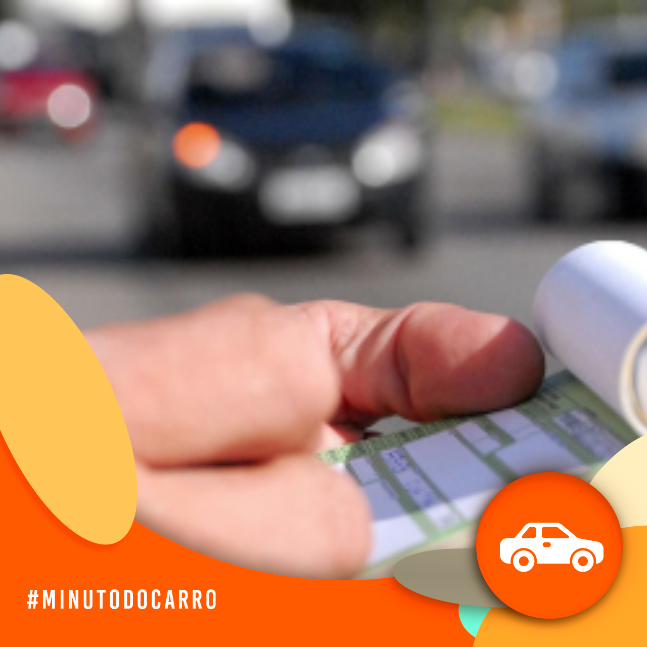 Minuto do Carro - Transitar em canteiros ou calçadas dá multa de R$ 880,41