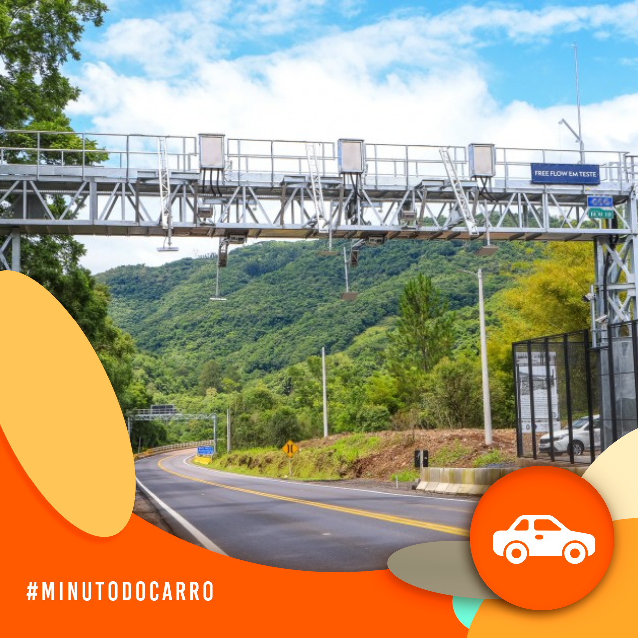 Minuto do Carro - Multas por evasão de pedágio free flow são suspensas por 200 dias episode artwork