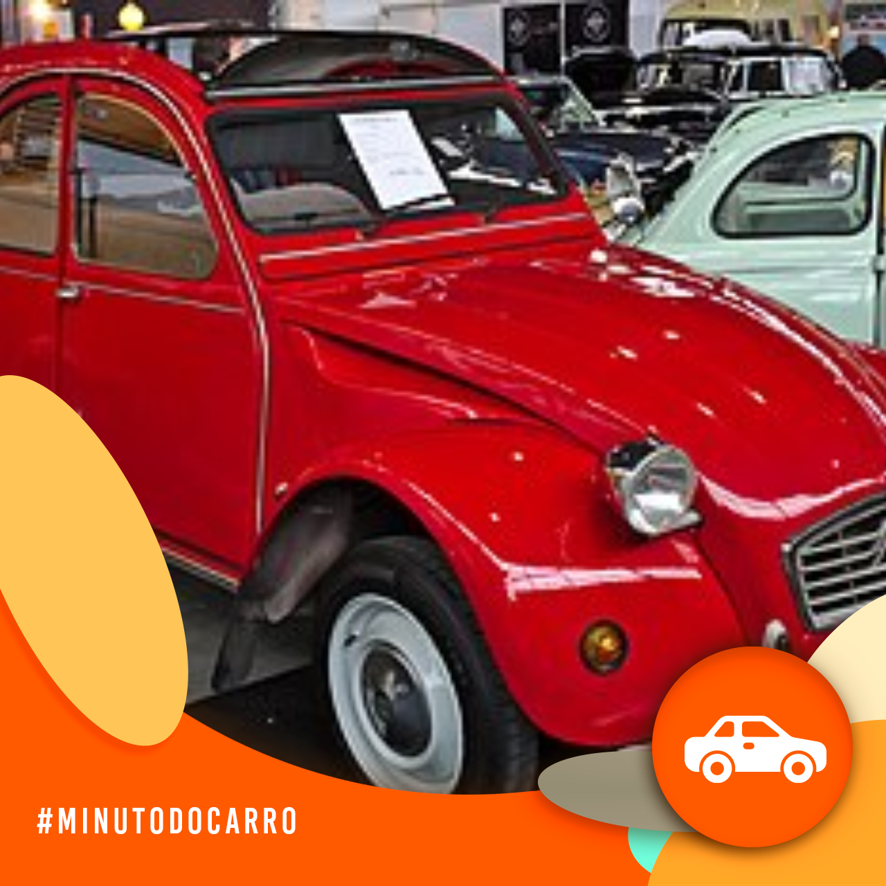 Minuto do Carro - Citroën 2CV será relançado com propulsão 100% elétrica episode artwork