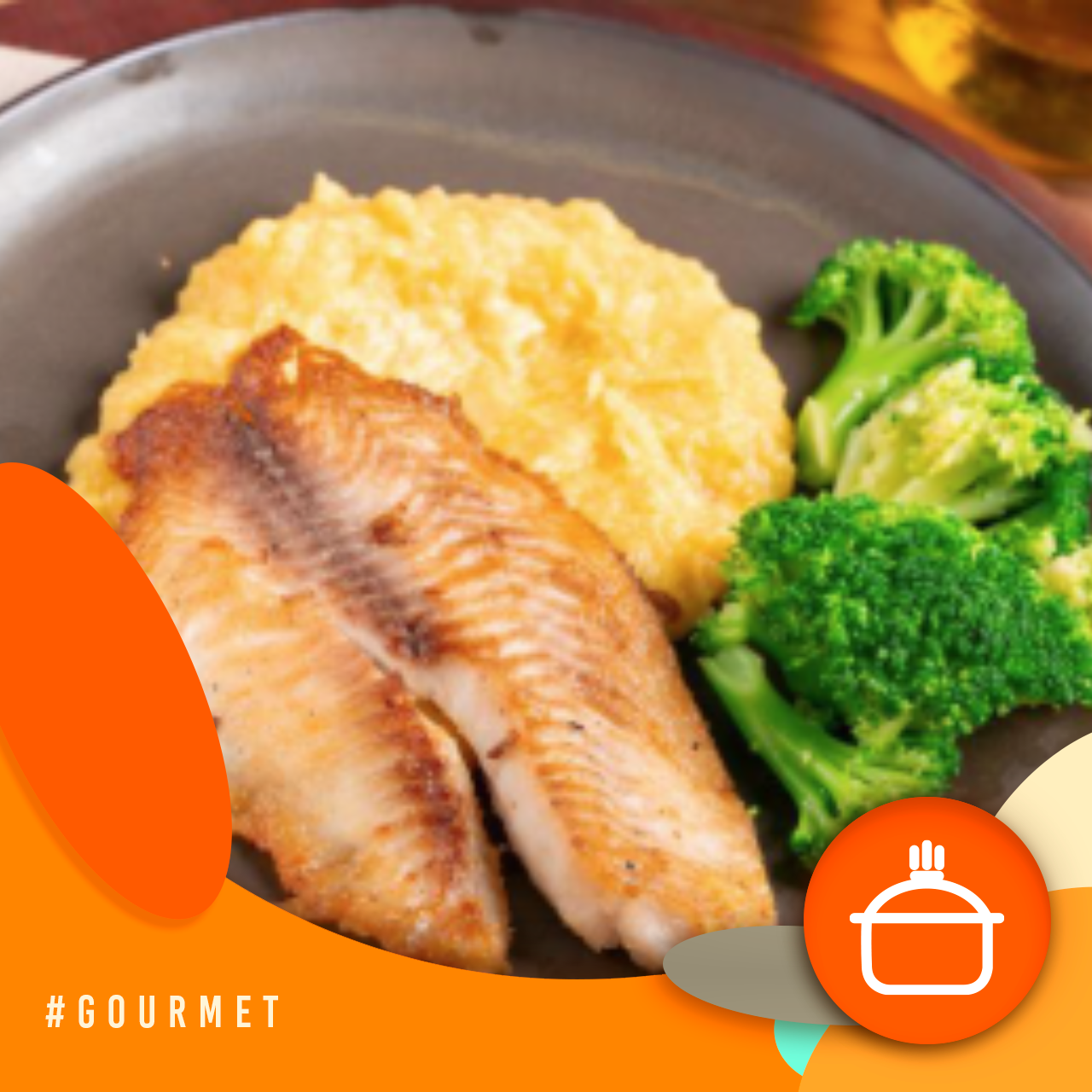 Alvorada Gourmet - Receita de tilápia com purê de batatas 