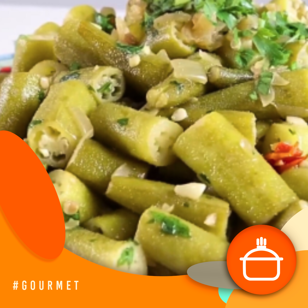 Alvorada Gourmet - Dicas para fazer o quiabo sem baba