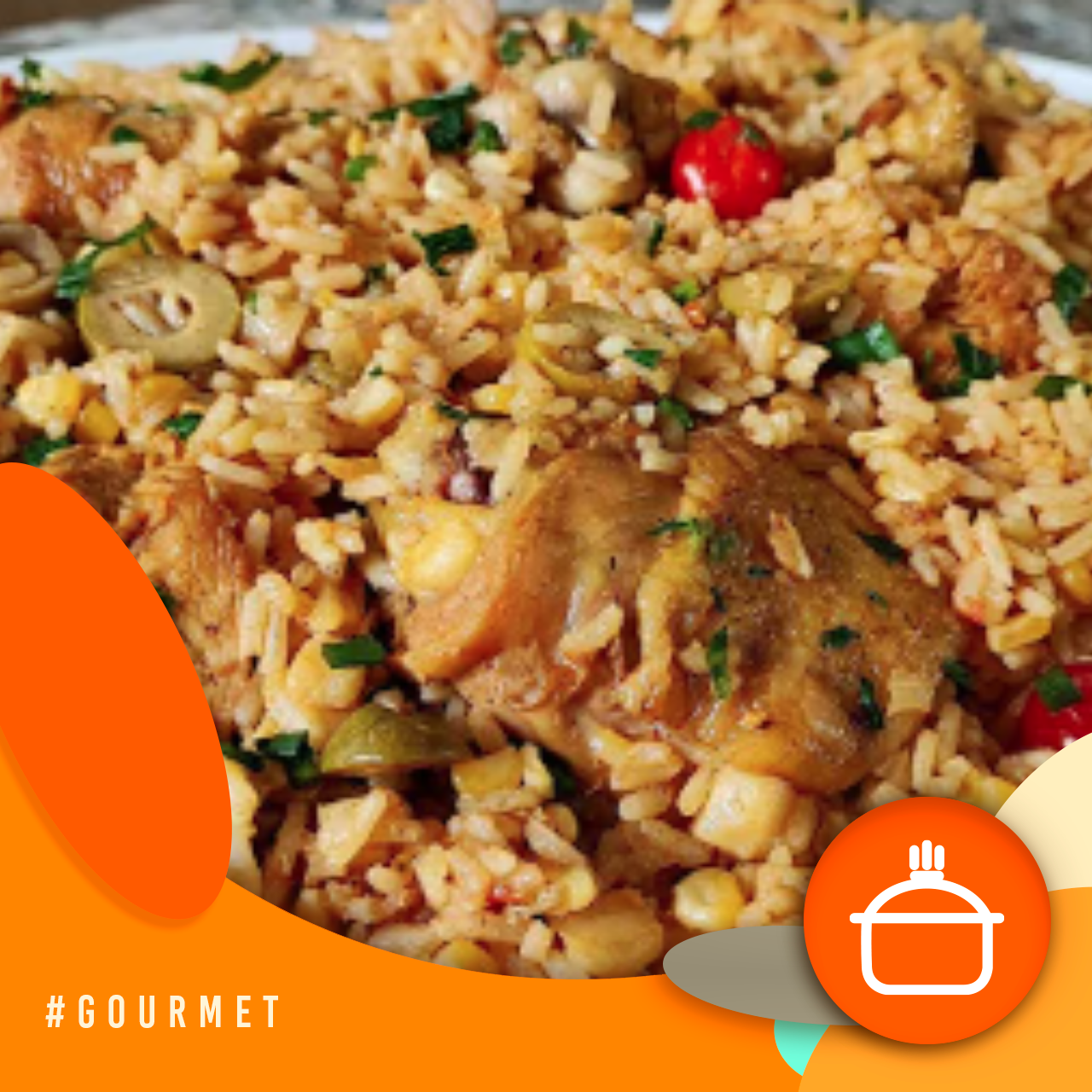 Alvorada Gourmet - Galinhada com batata doce