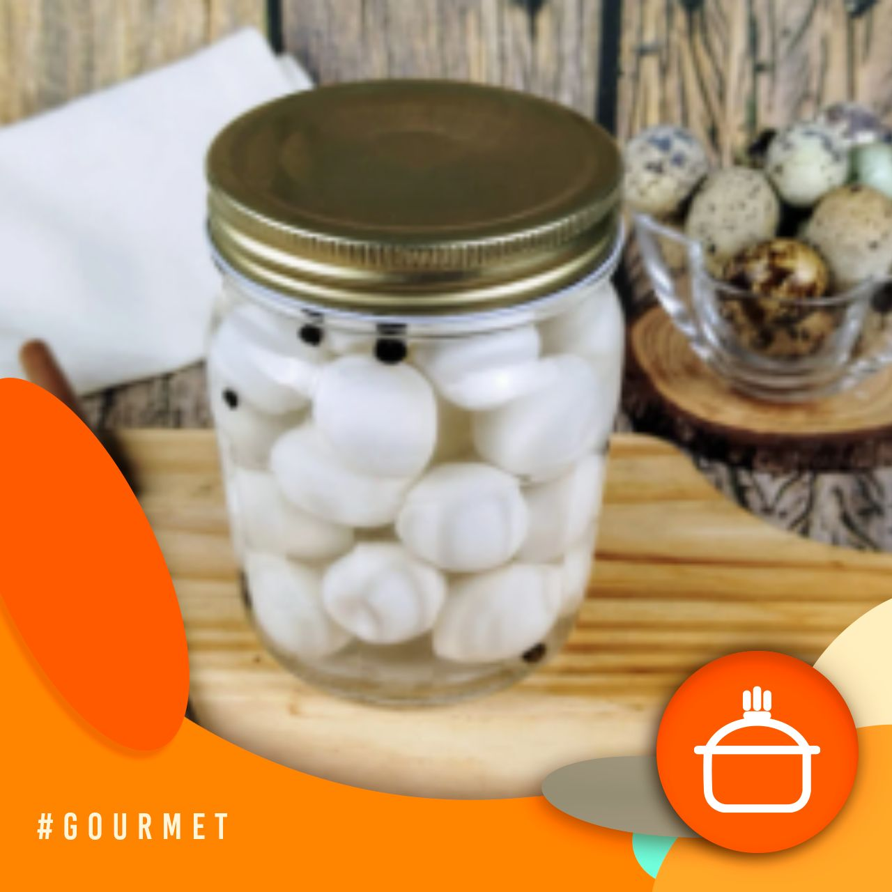 Alvorada Gourmet - Receita de conserva de ovos de codorna