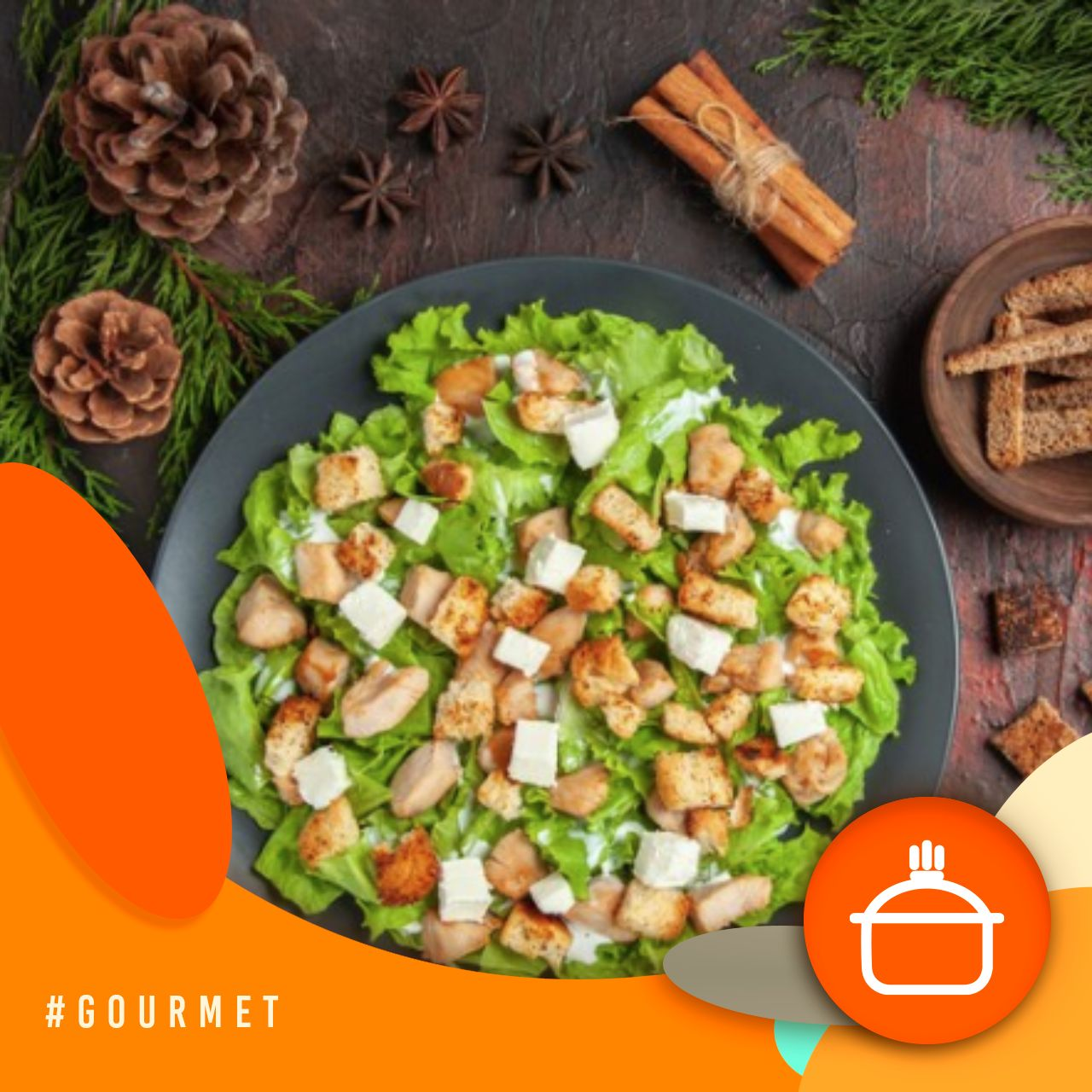 Alvorada Gourmet - Salada com nozes