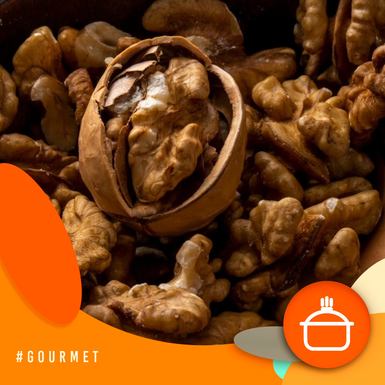 Alvorada Gourmet - Receita de entrada de nozes 