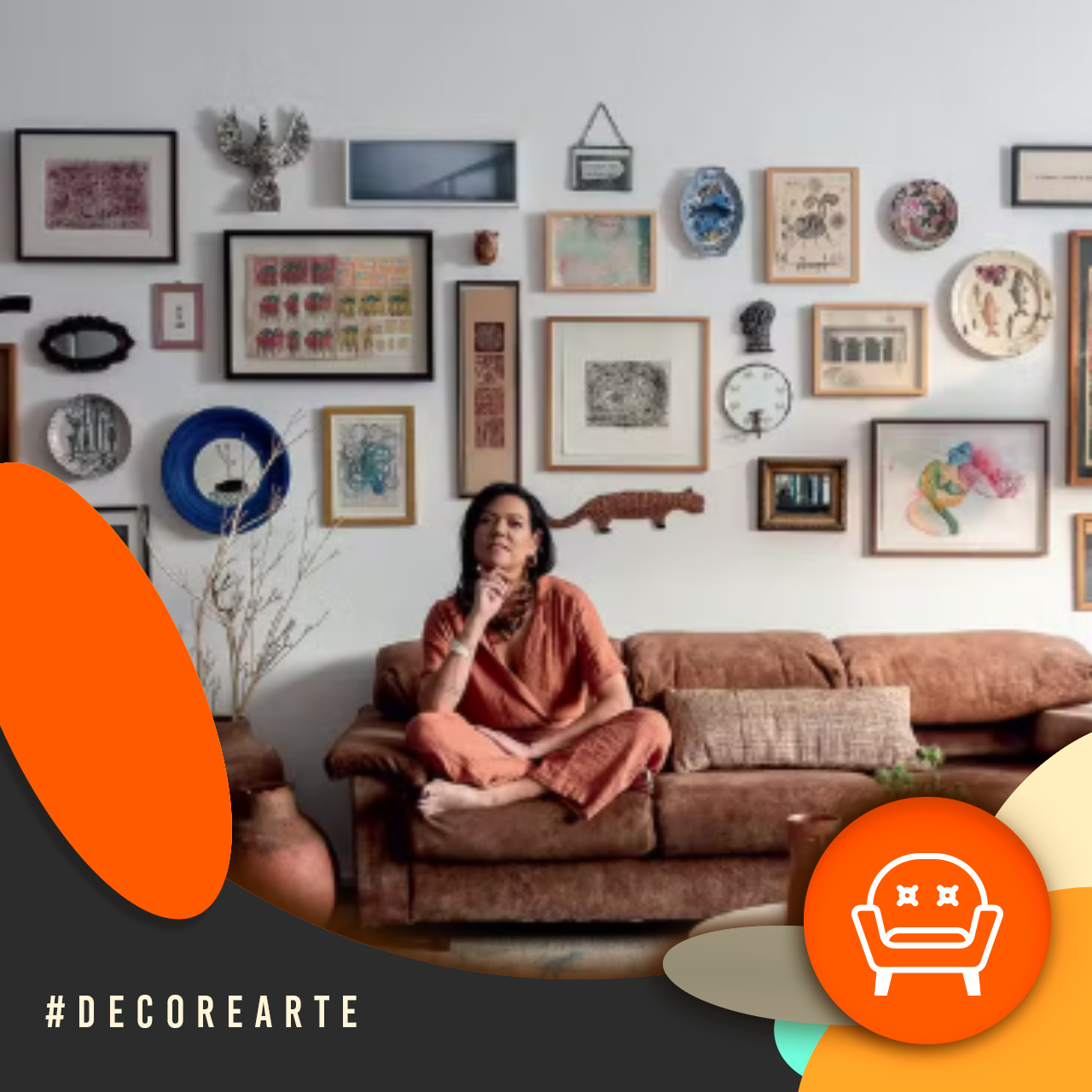 Decor e Arte - O charme das casas de artistas