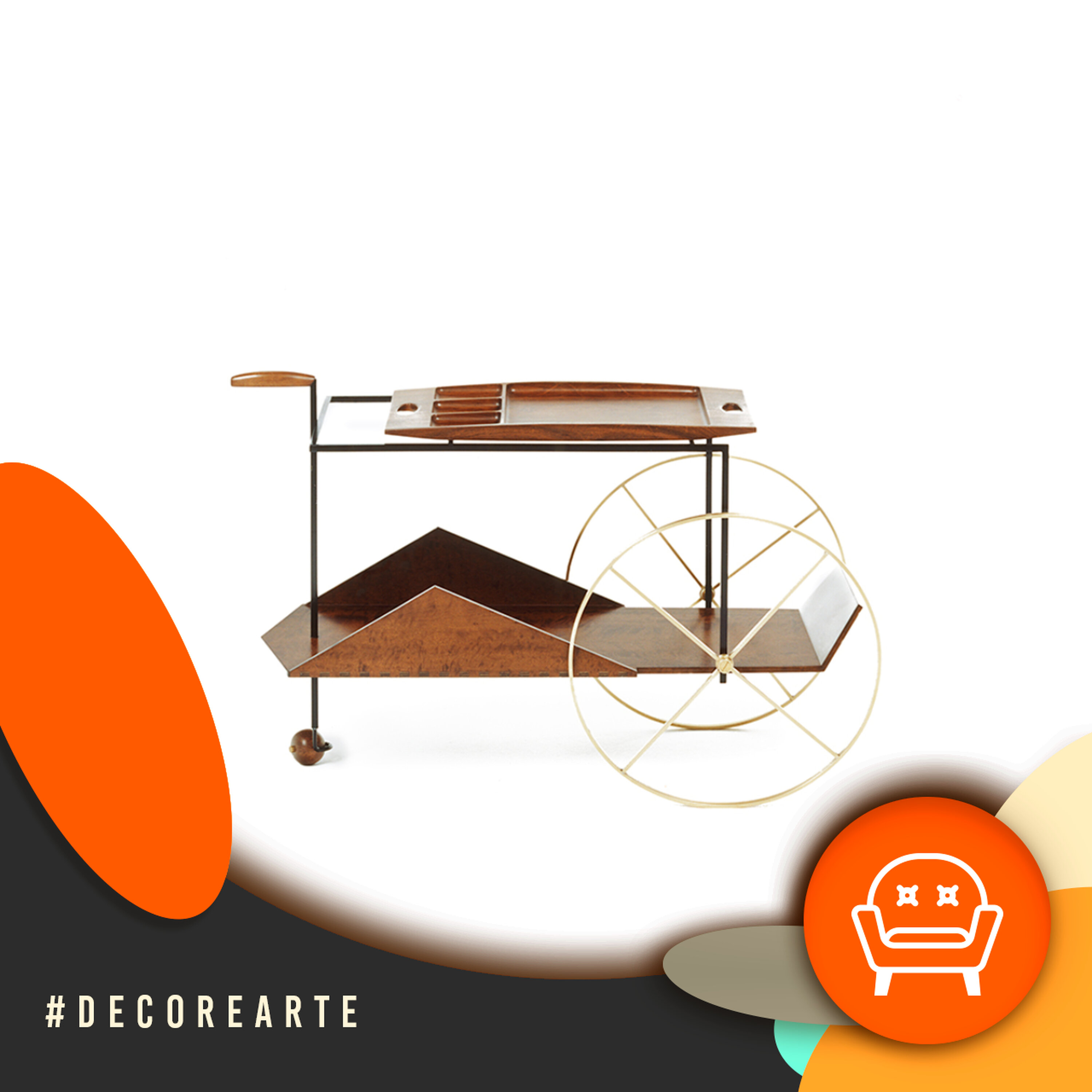 Decor e Arte - Clássicos do design: o carrinho de chá JZ