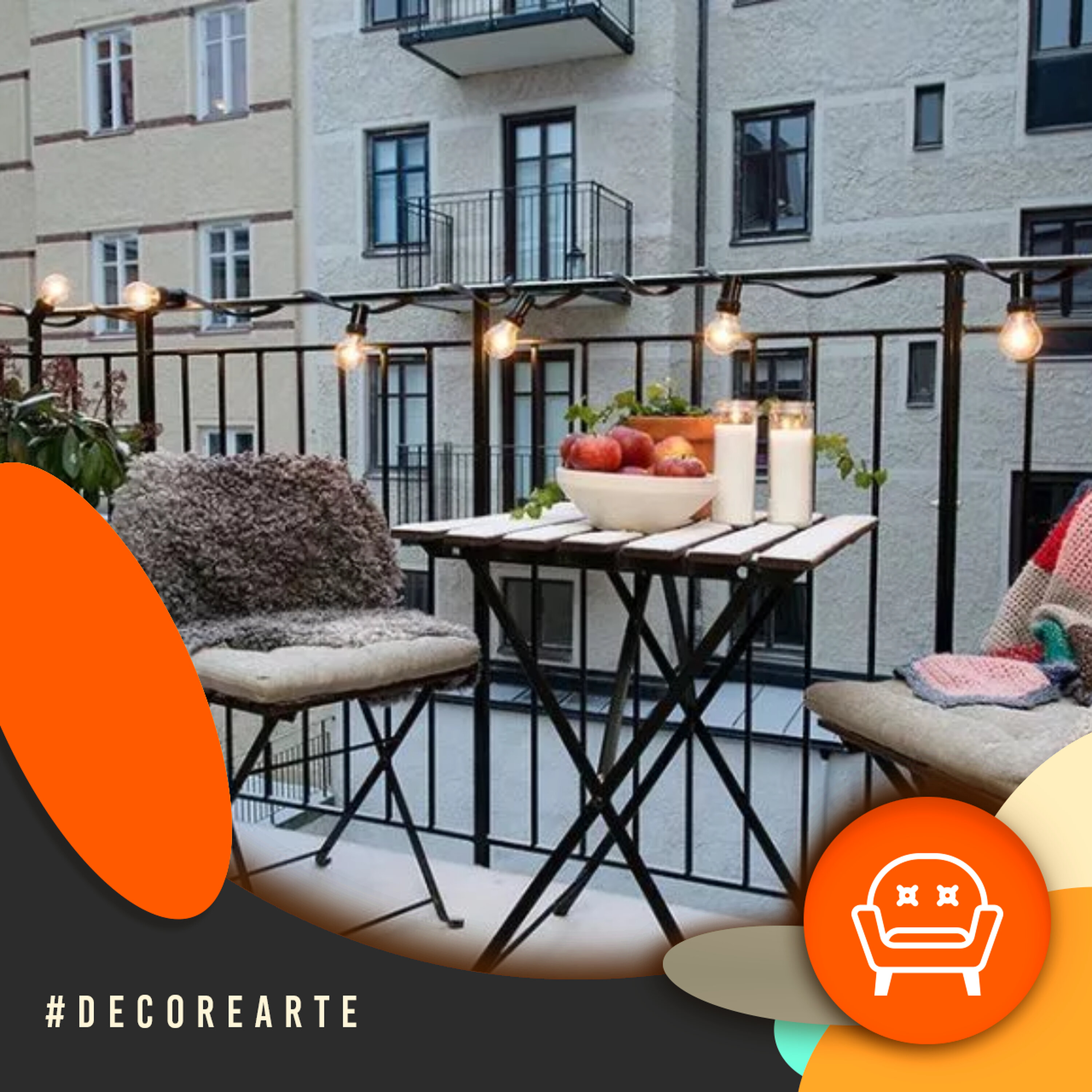 Decor e Arte - Varandas abertas na época de frio
