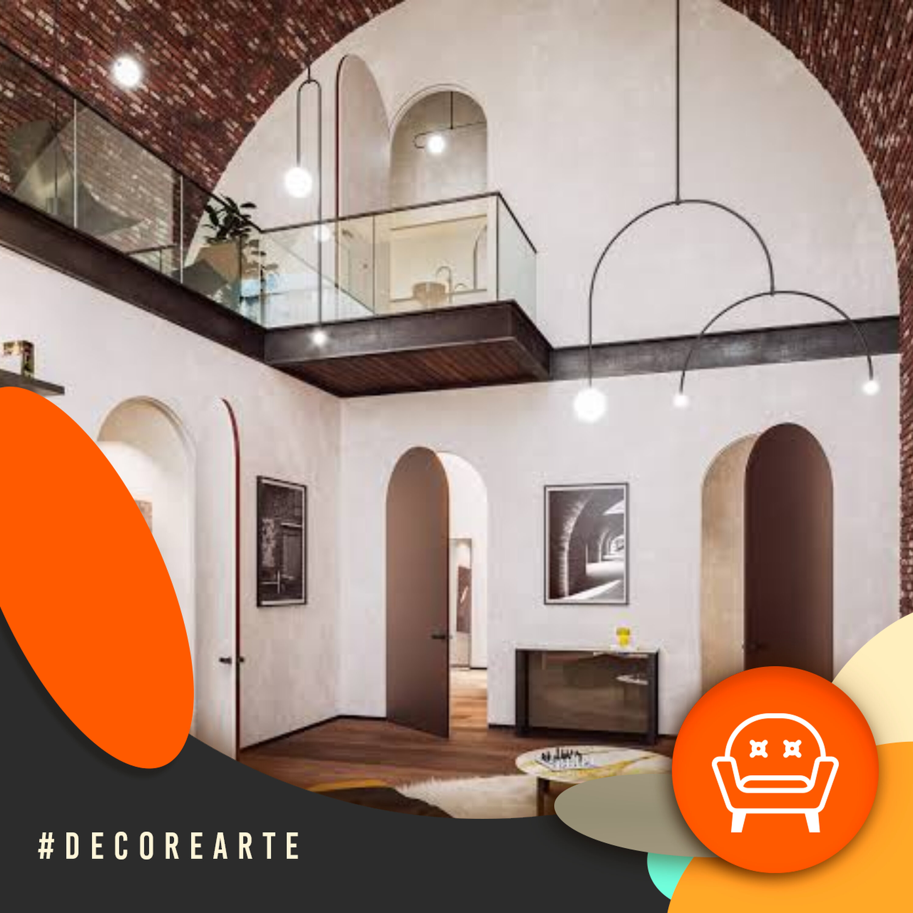 Decor e Arte - Dica as portas curvas