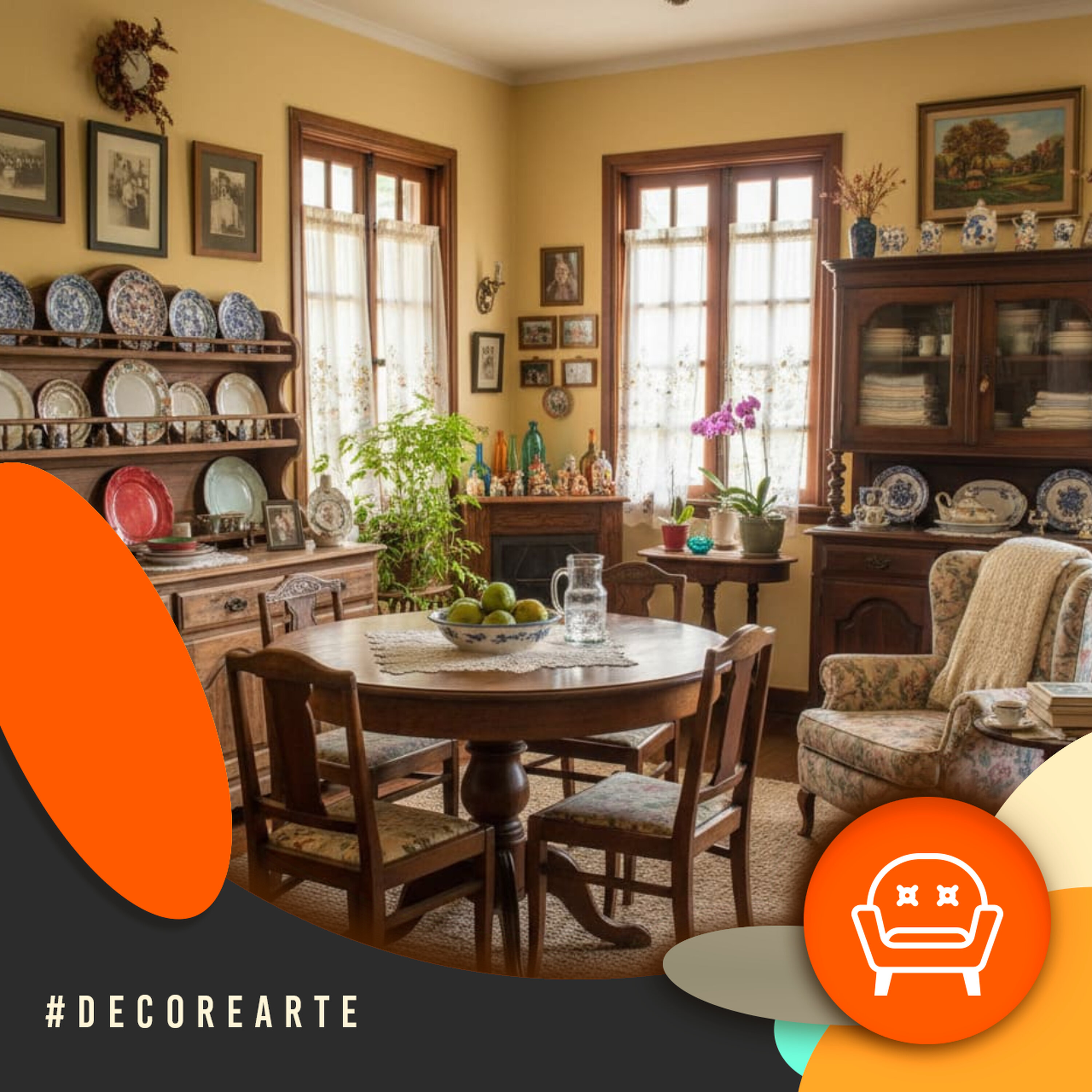Decor e Arte - O estilo granny chic
