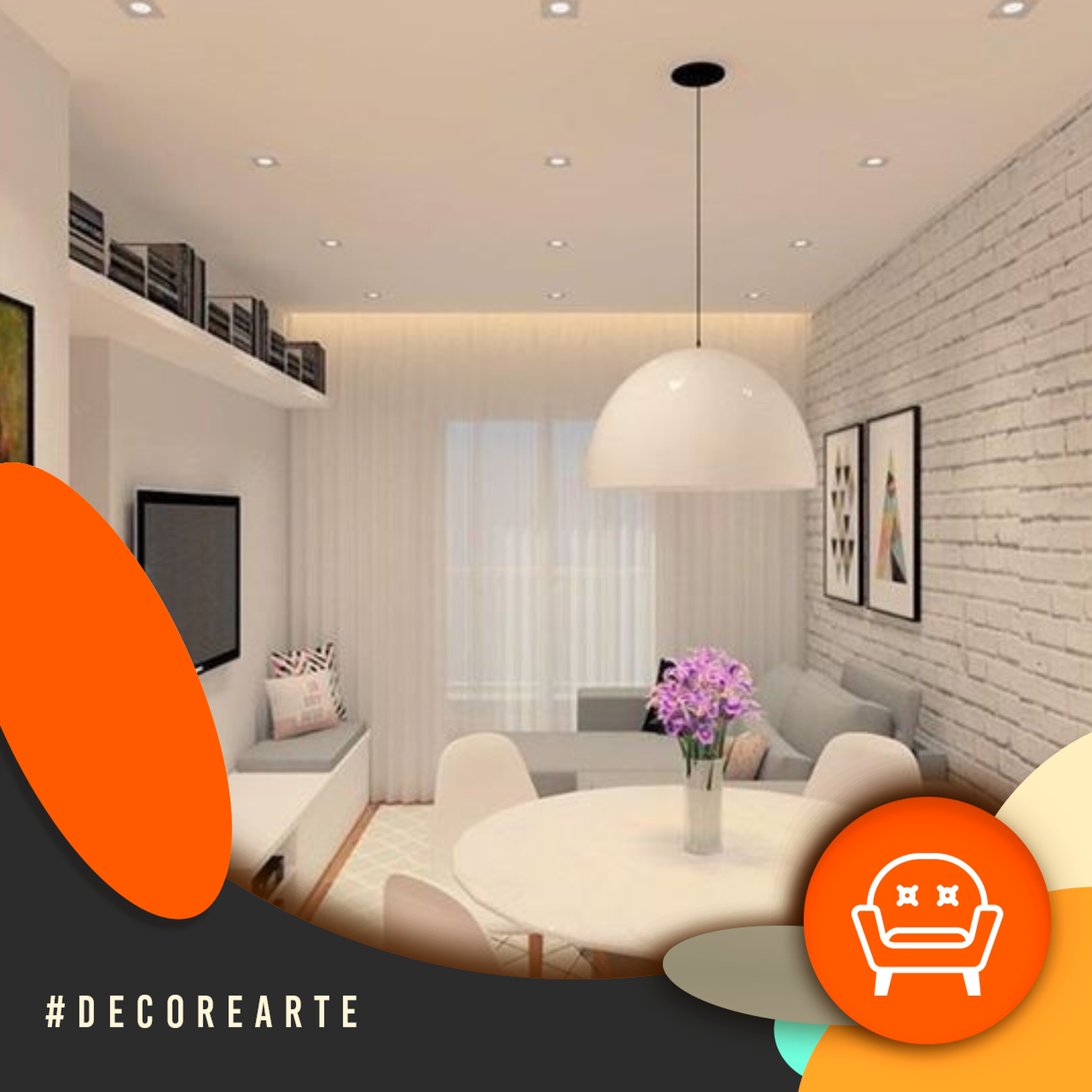 Decor e Arte - Só dá apartamento compacto