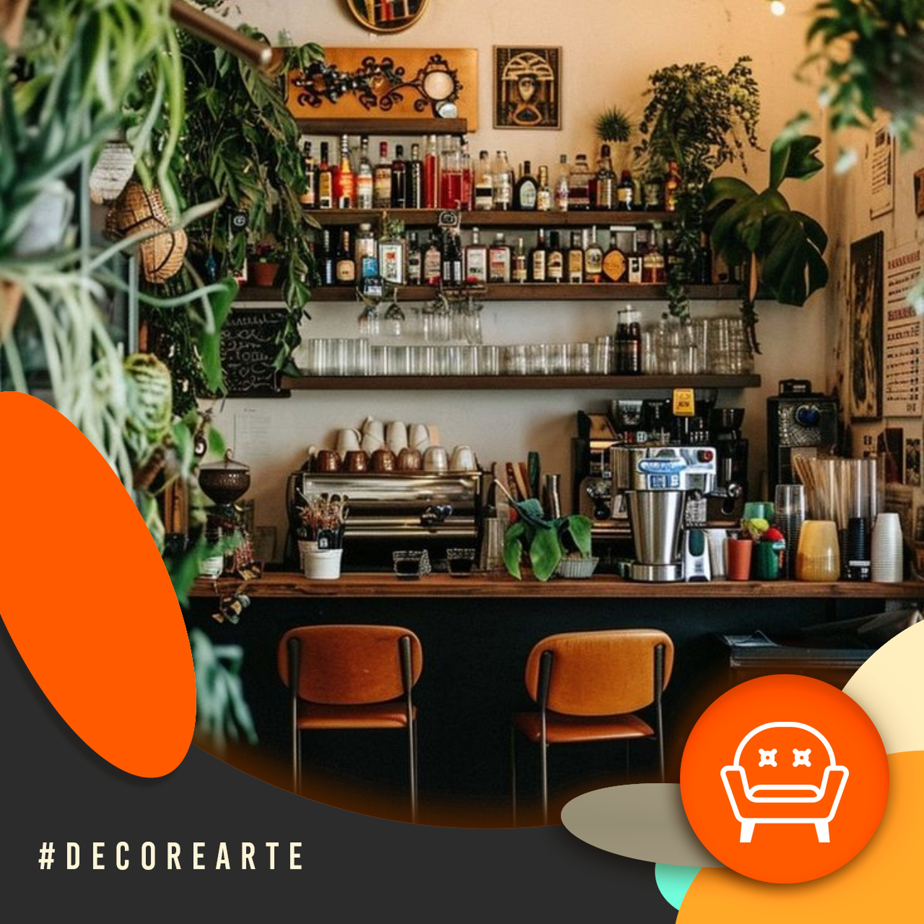 Decor e Arte - Cantinho: barista, mixologist e tea masters