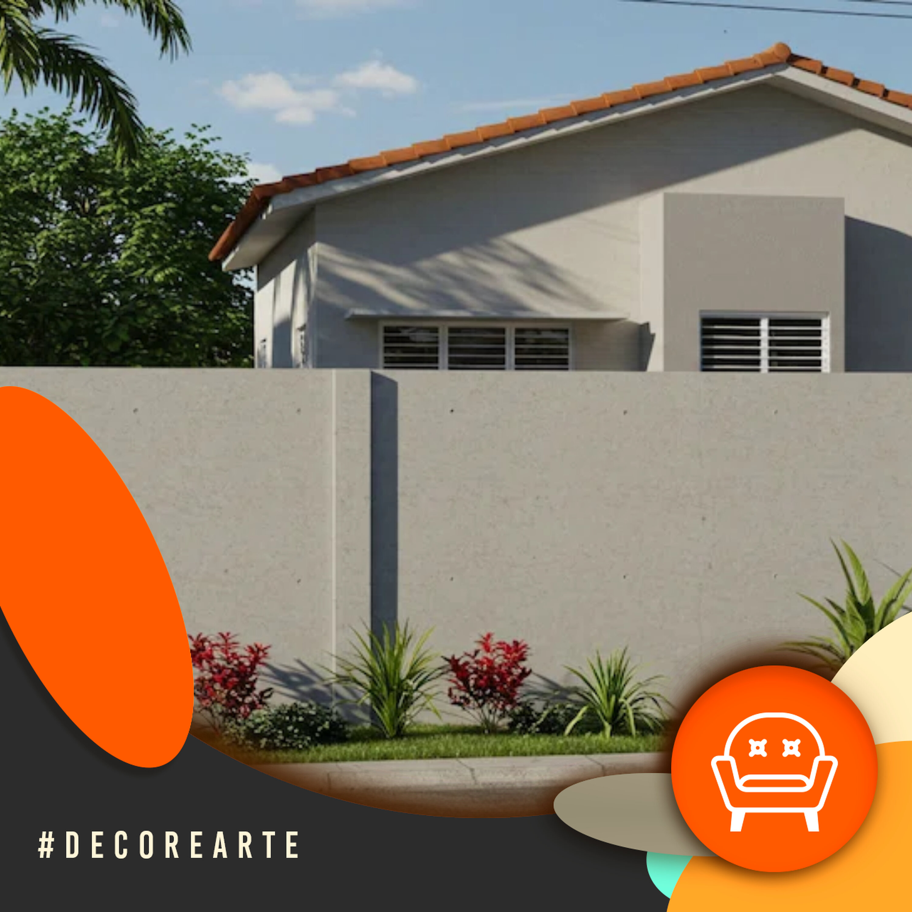 Decor e Arte - Muro alto ou muro baixo?