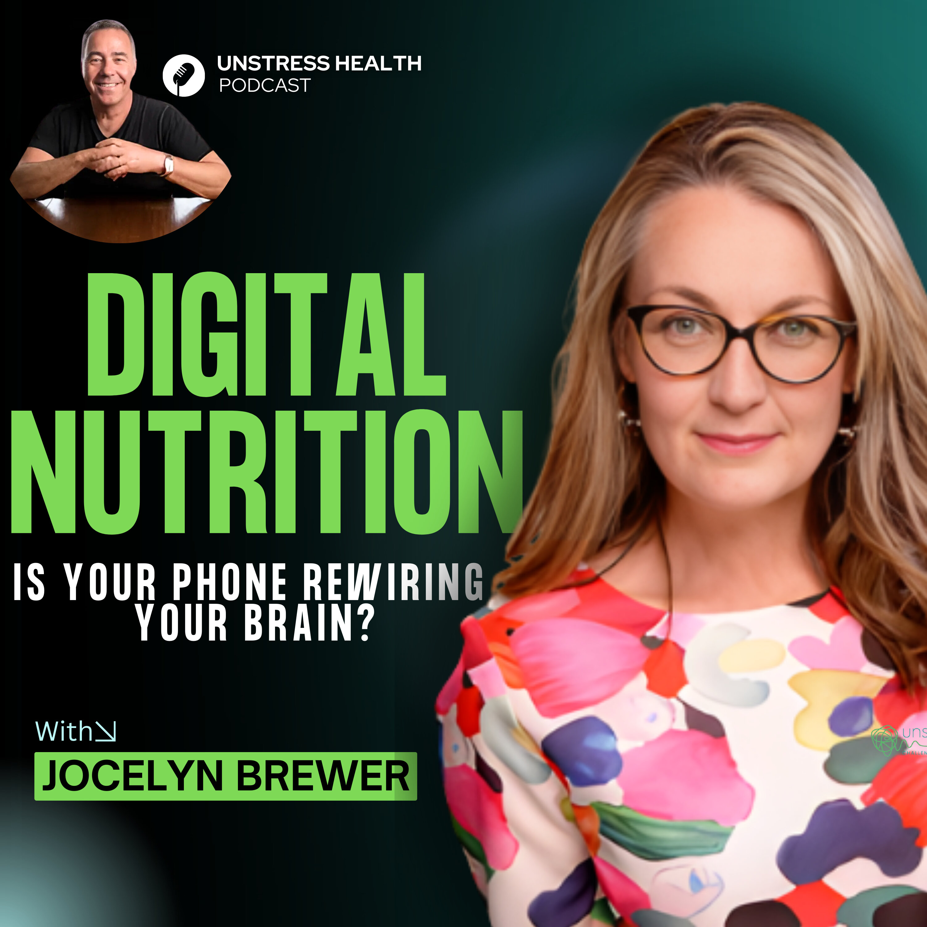 Digital Nutrition: How to Use Tech Without Letting It Control Your Mind | Jocelyn Brewer episode artwork