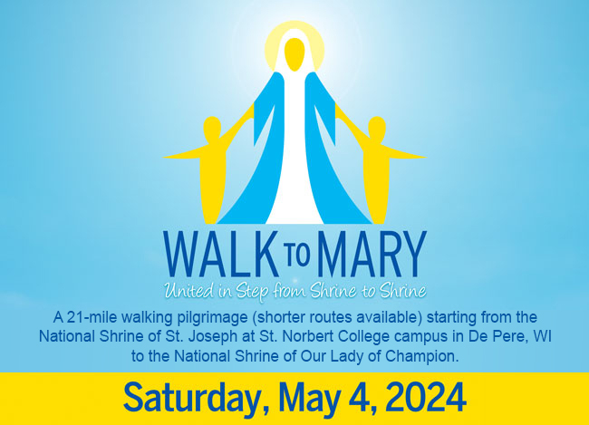 You're Invited to the Walk to Mary! (Family Rosary Across America)