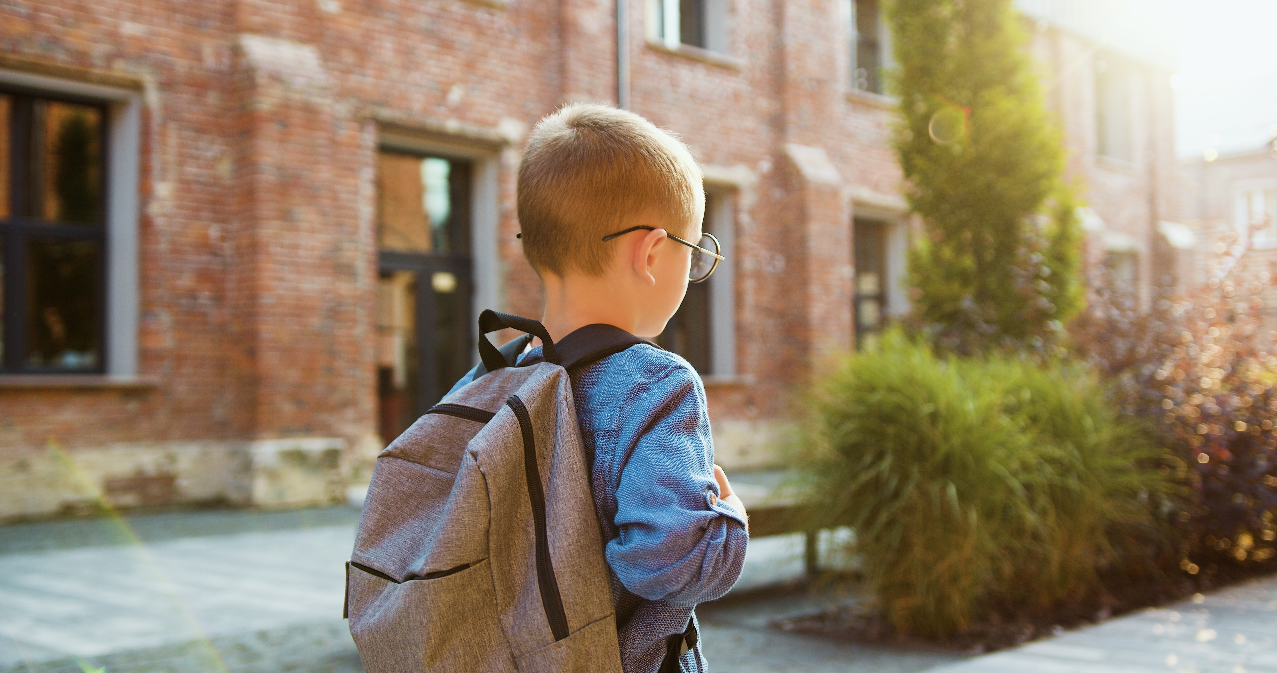 Welcome to First Grade, Andrew! (Family Rosary Across America)