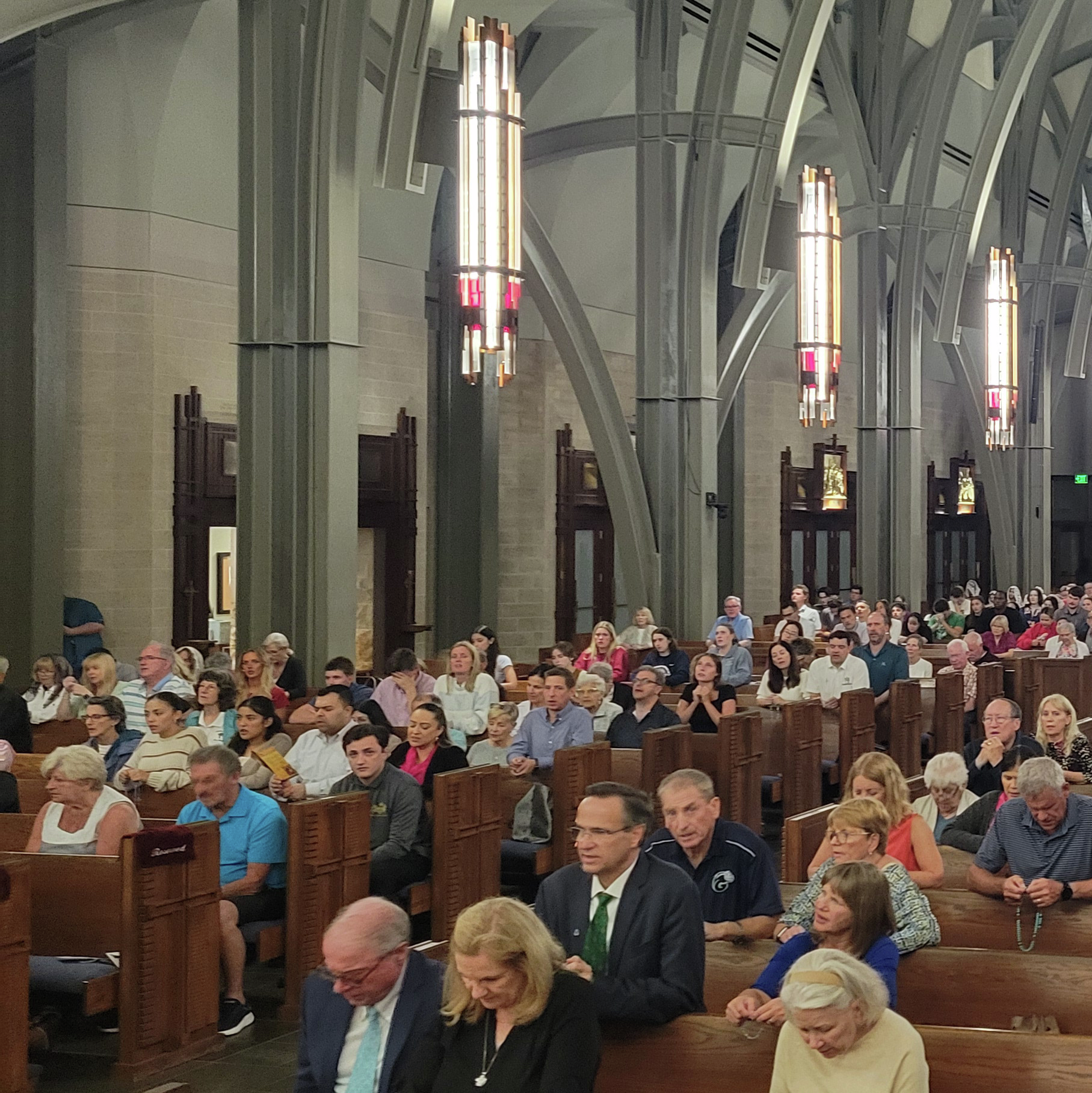 On the Road at Ave Maria University (Family Rosary Across America)