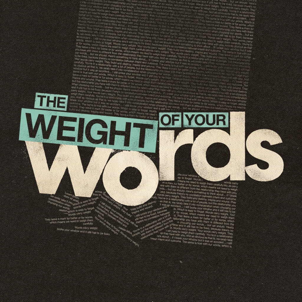 The Weight of Your Words, Part 3: Intent Doesn't Remove the Dent // Andy Stanley