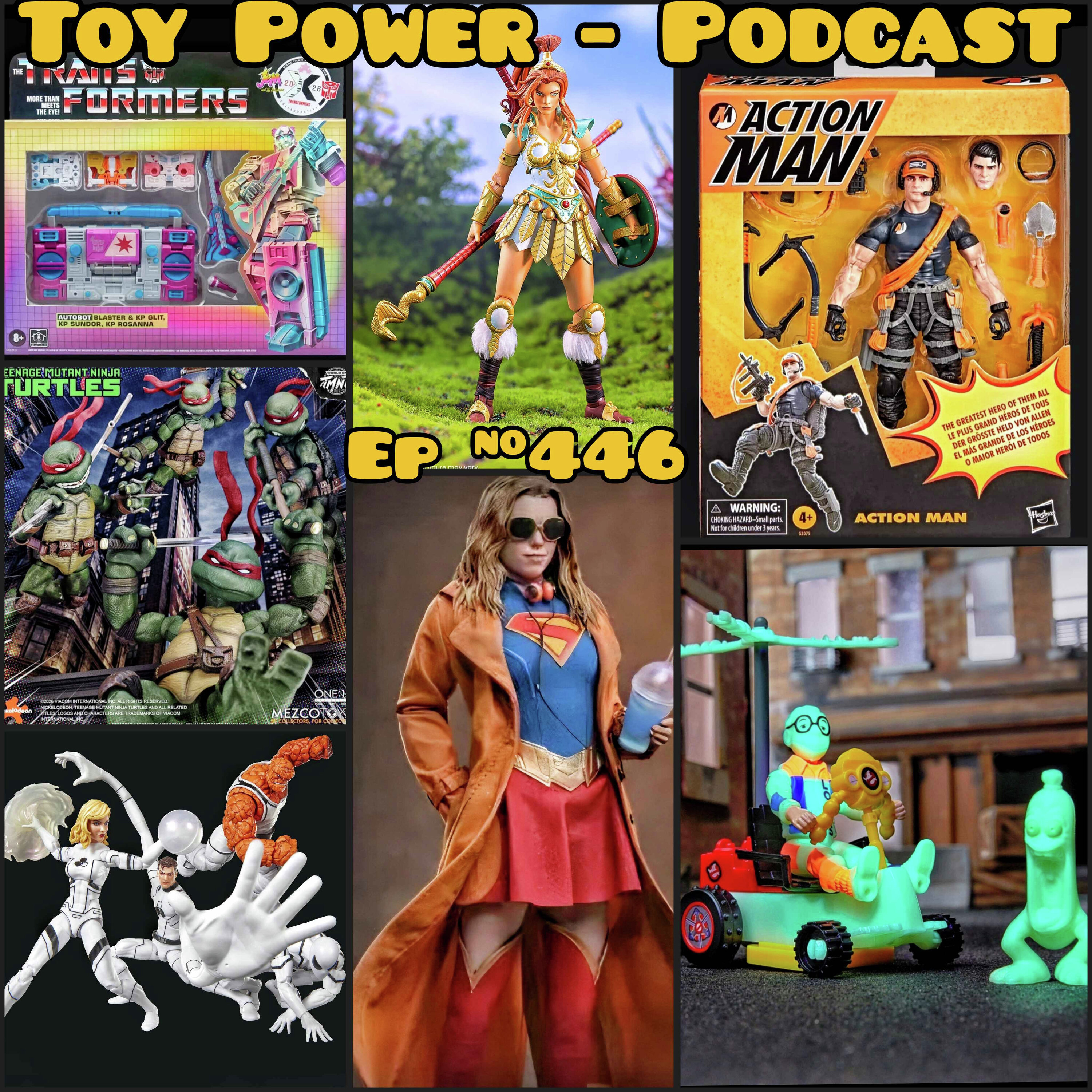 #446: Four Corners of the Toyverse! episode artwork