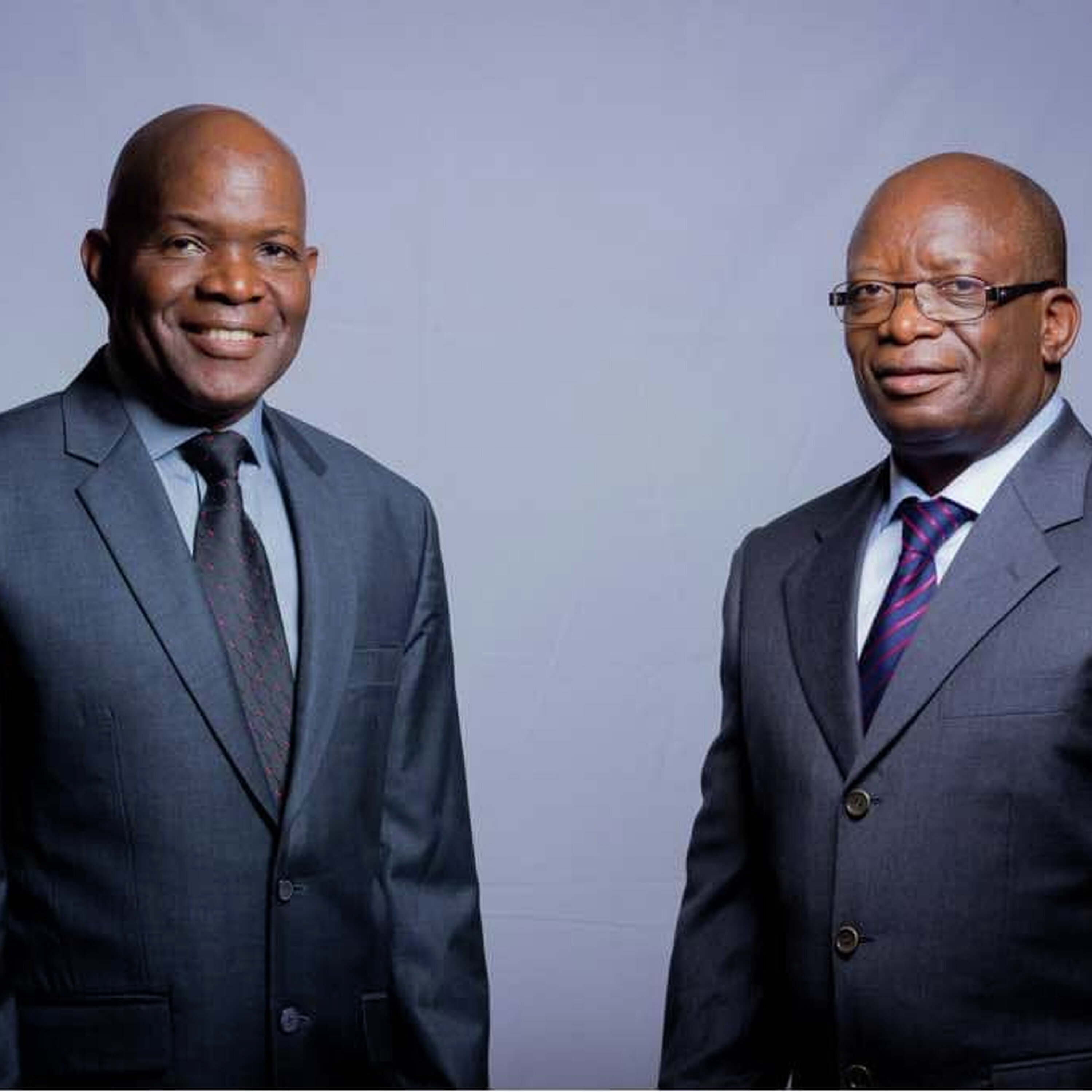 Socialist Party President Dr Fred M’membe and Dr Cosmas Musheke Musumali