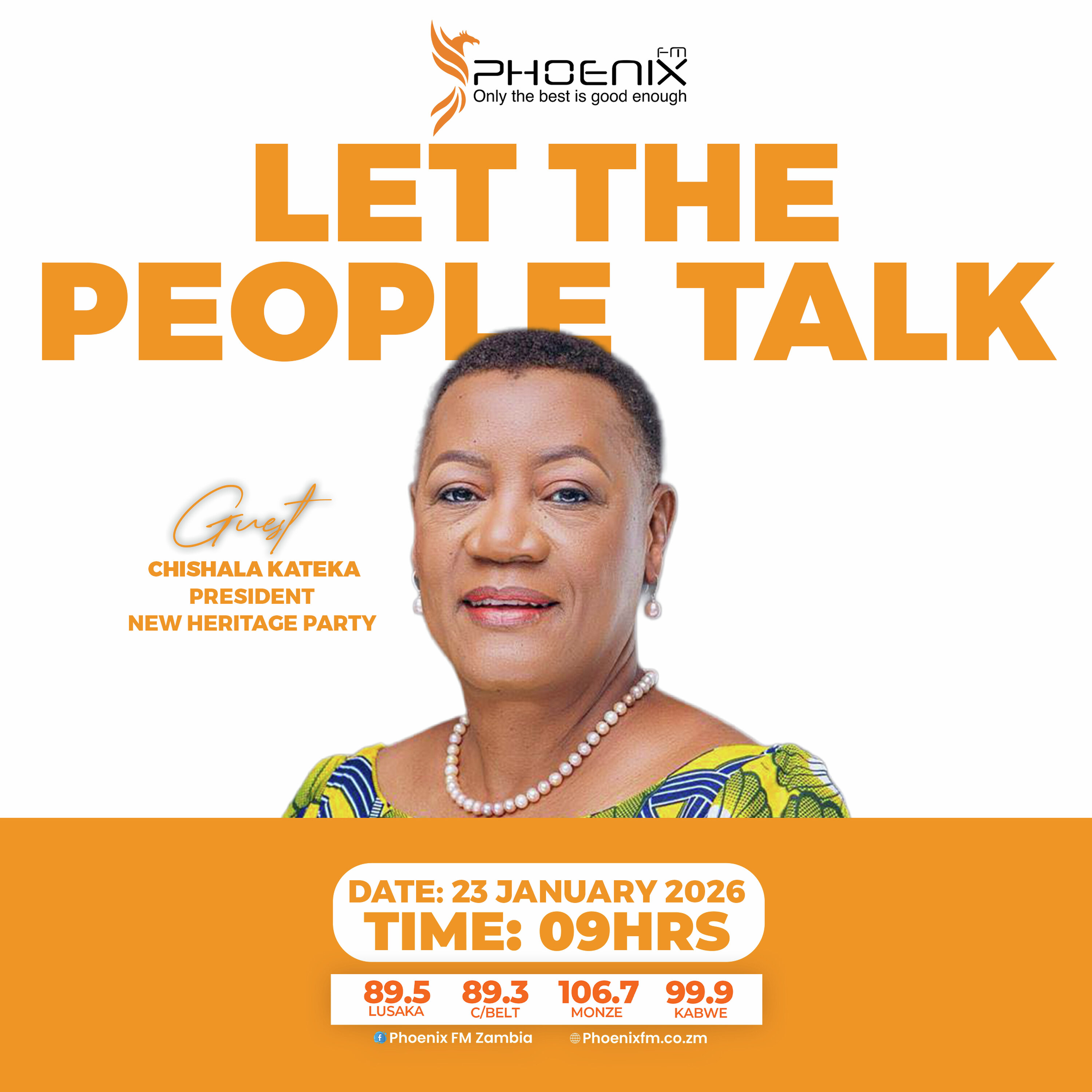 Let The People Talk - Chishala Kateka