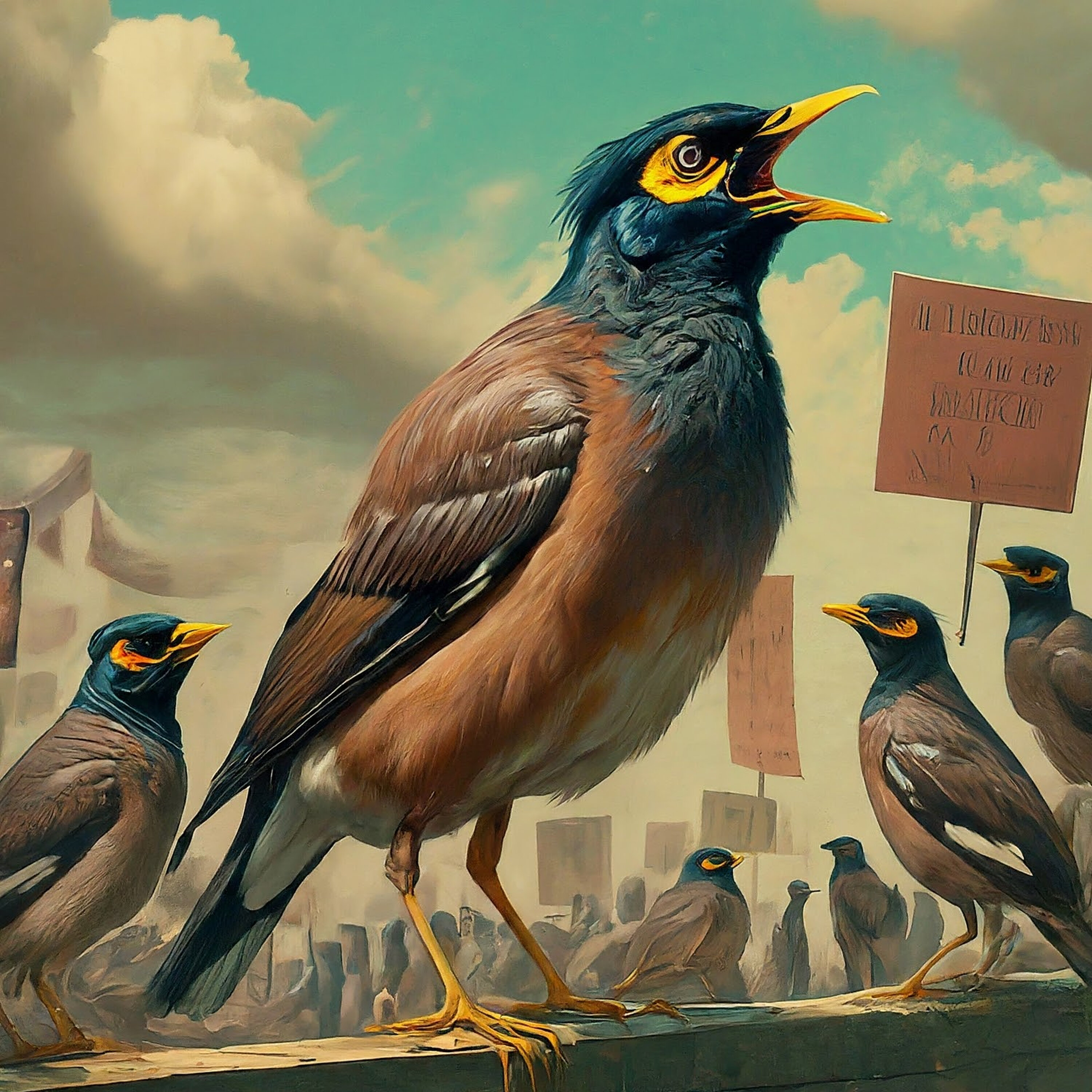 פרק 1 - מינים פולשים עם ציפי המיינה