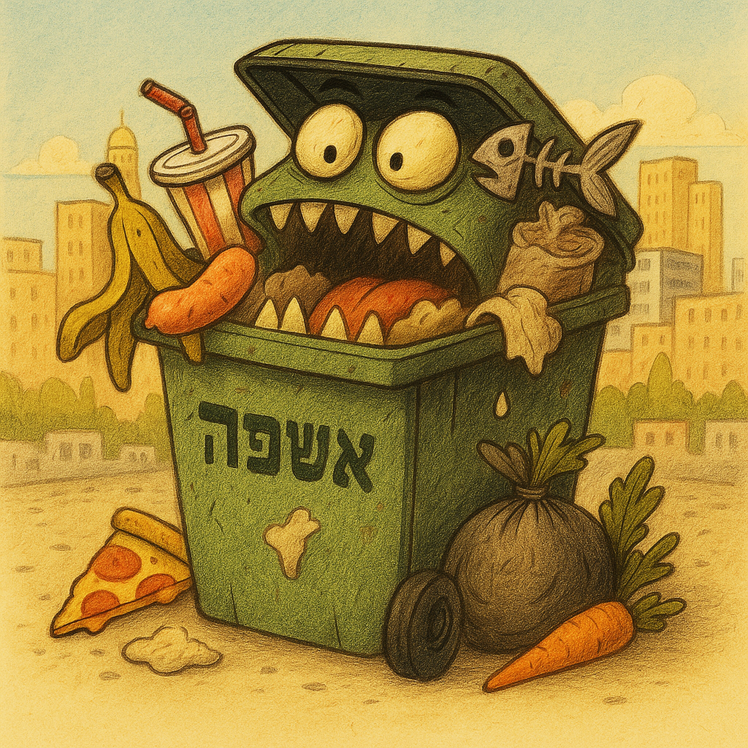 פרק 20: גועל נפש! עם פחי הפח