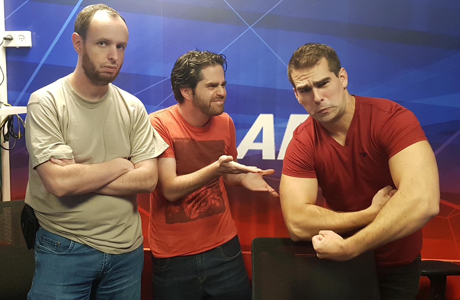 אנדרה הענק - ניר, קובי וגורדון