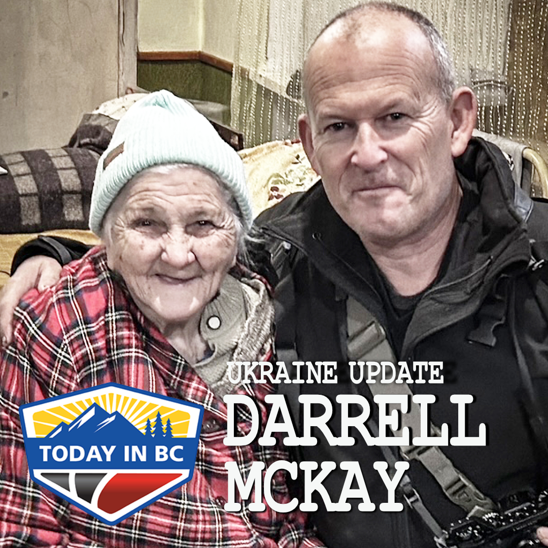 Darrell McKay updates humanitarian crisis from war-torn Ukraine