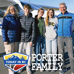 The Porter Family - Flying around the world