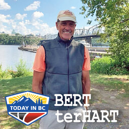 Bert terHart - canoeing across Canada