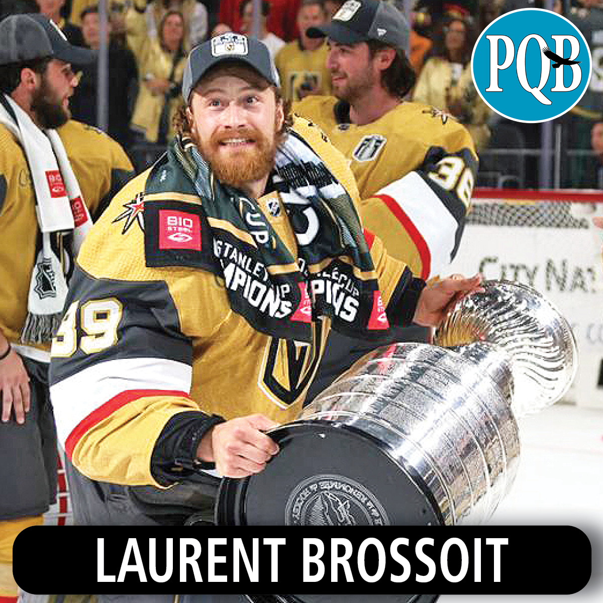 Laurent Brossoit is a Stanley Cup Champion goaltender
