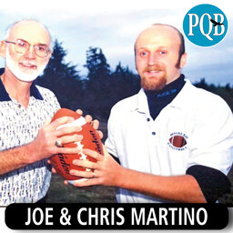 Joe & Chris Martino author book on Parksville football