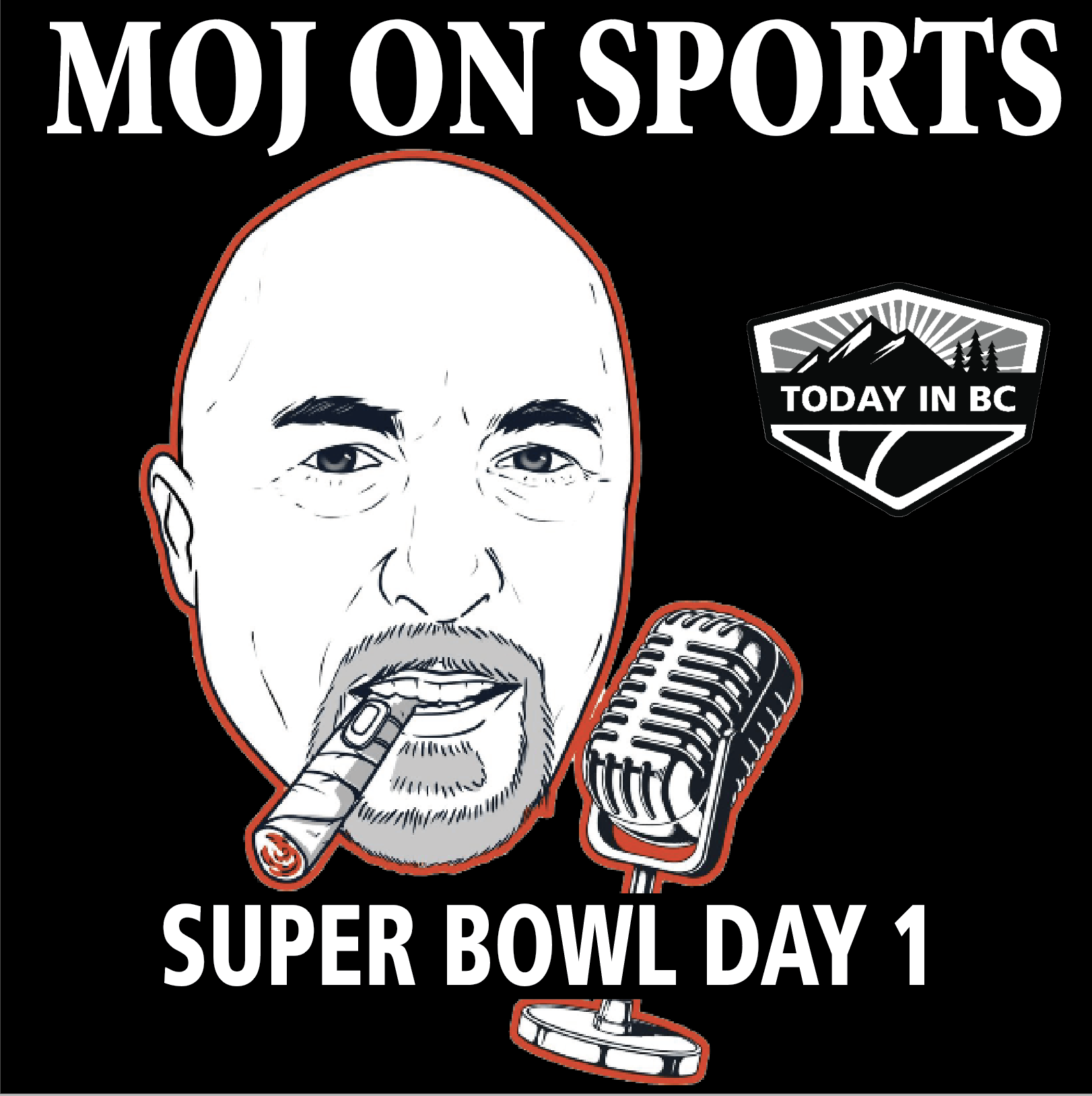 Bob Marjanovich from Super Bowl 58 in Las Vegas - Day 1
