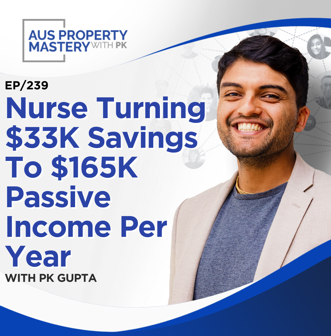 Nurse Turning $33K Savings To $165K Passive Income Per Year