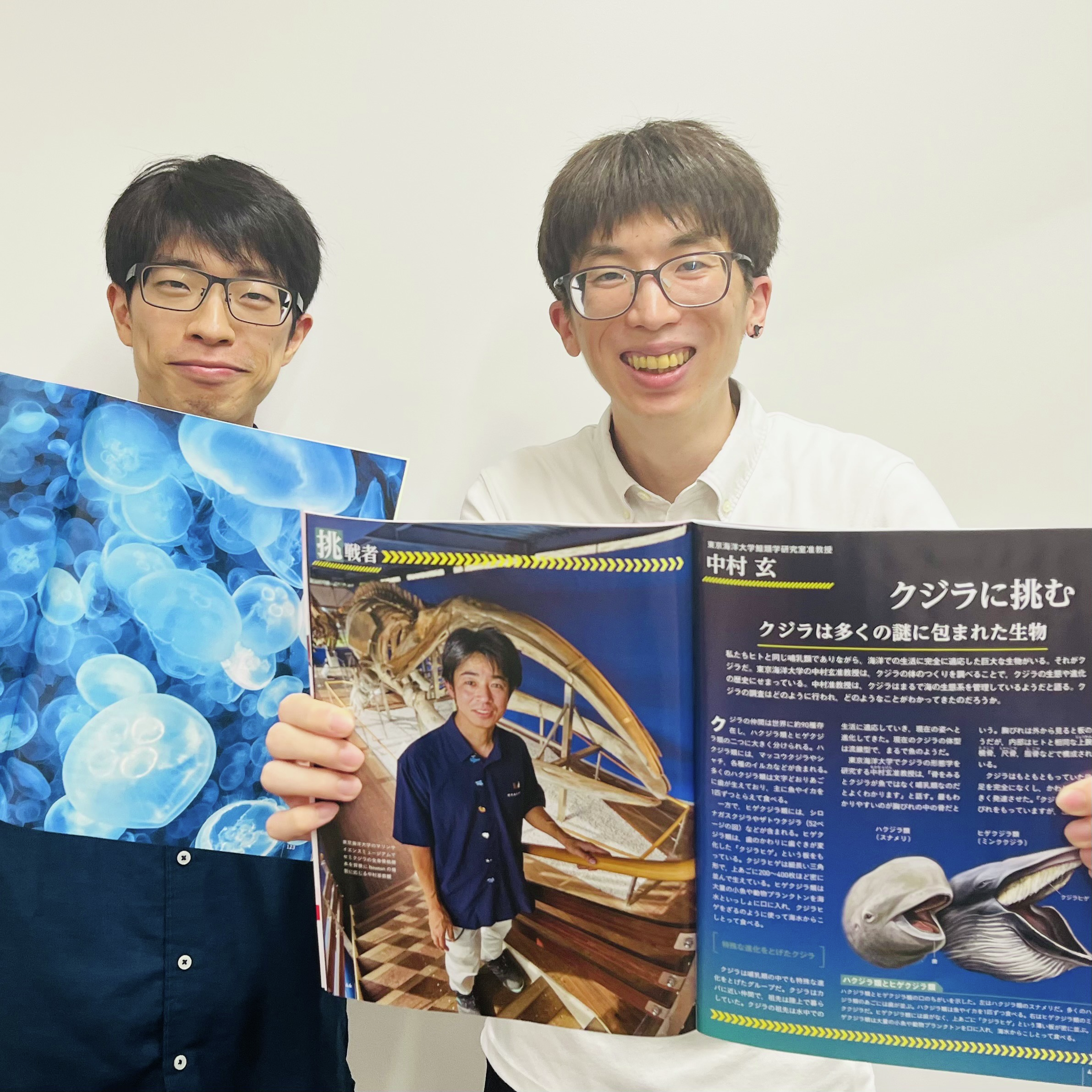 へんてこなクラゲ、若返りも合体も　雑誌「Newton」のイラスト描いてます　細部も見てね #944