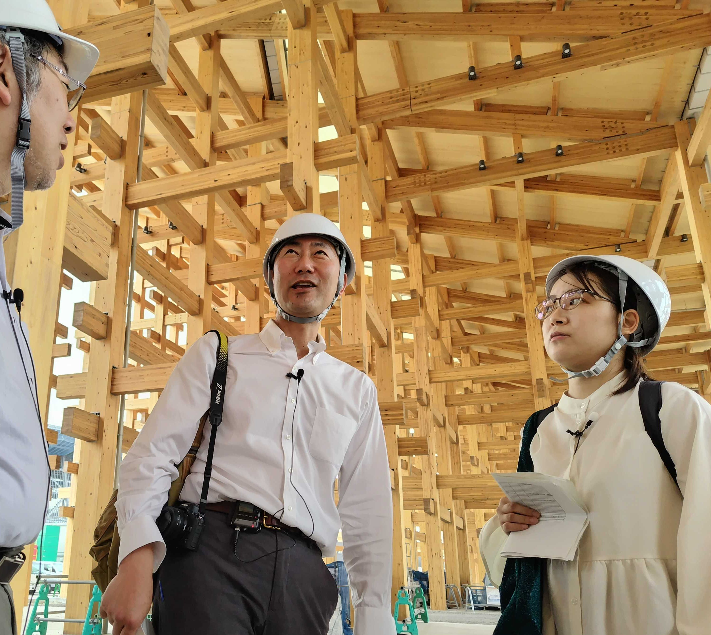 万博建設現場の真ん中でガス爆発問題を語る　工事は進む、されど中身は分からず #1551