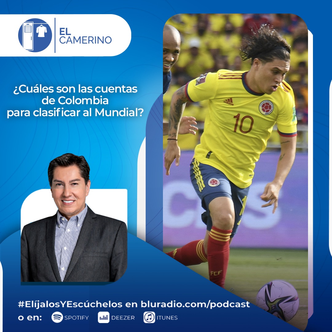 ¿Cuáles son las cuentas de Colombia para clasificar al Mundial?