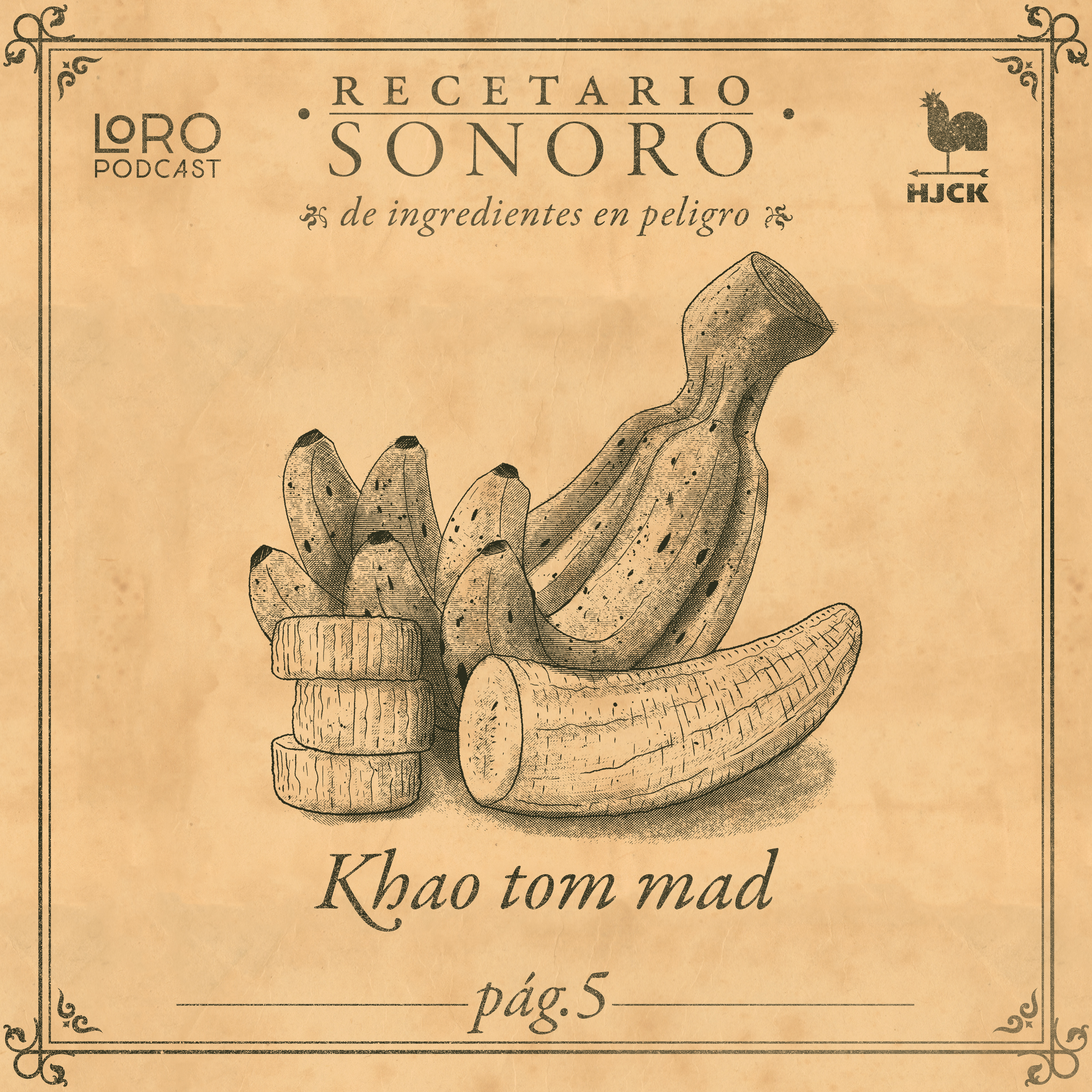 Recetario sonoro de ingredientes en peligro