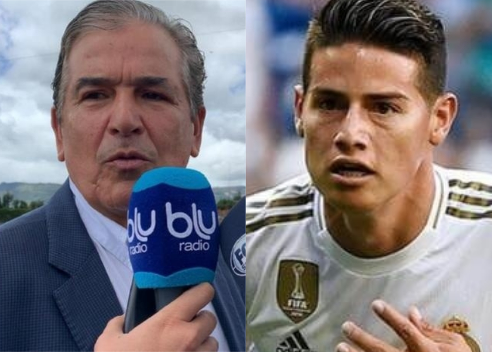 Nos tiene que aportar más, hay que meterle amor al fútbol: Pinto a James Rodríguez