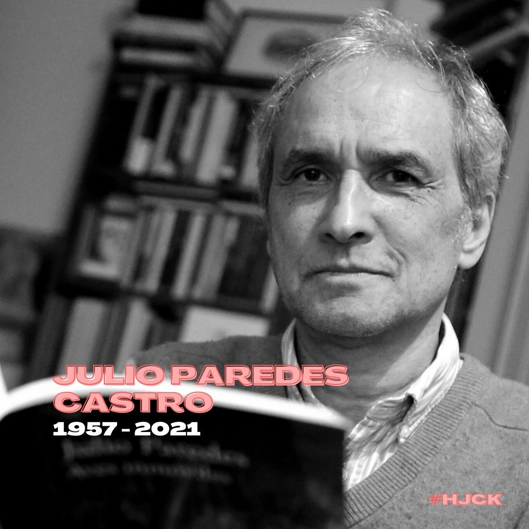 Imagen de apoyo de  Julio Paredes Castro en el elogio de la lectura