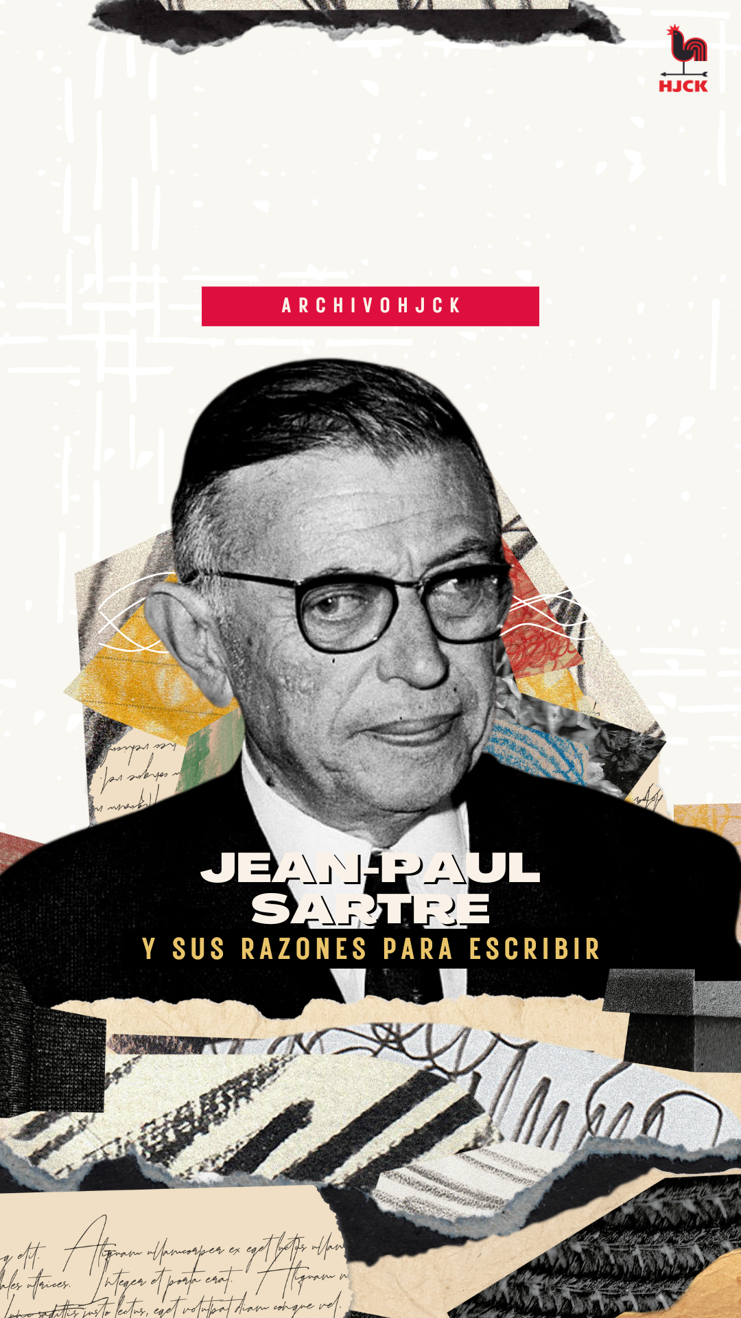 Imagen de apoyo de  ¿Por qué escribe Jean-Paul Sartre?