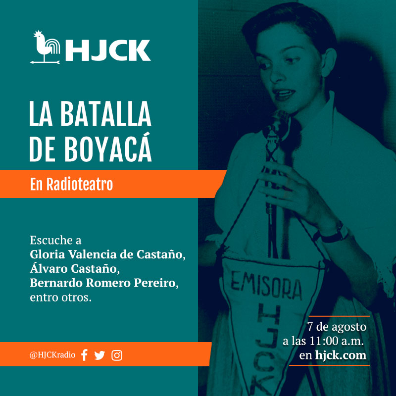 Imagen de apoyo de  La batalla de Boyacá en radioteatro