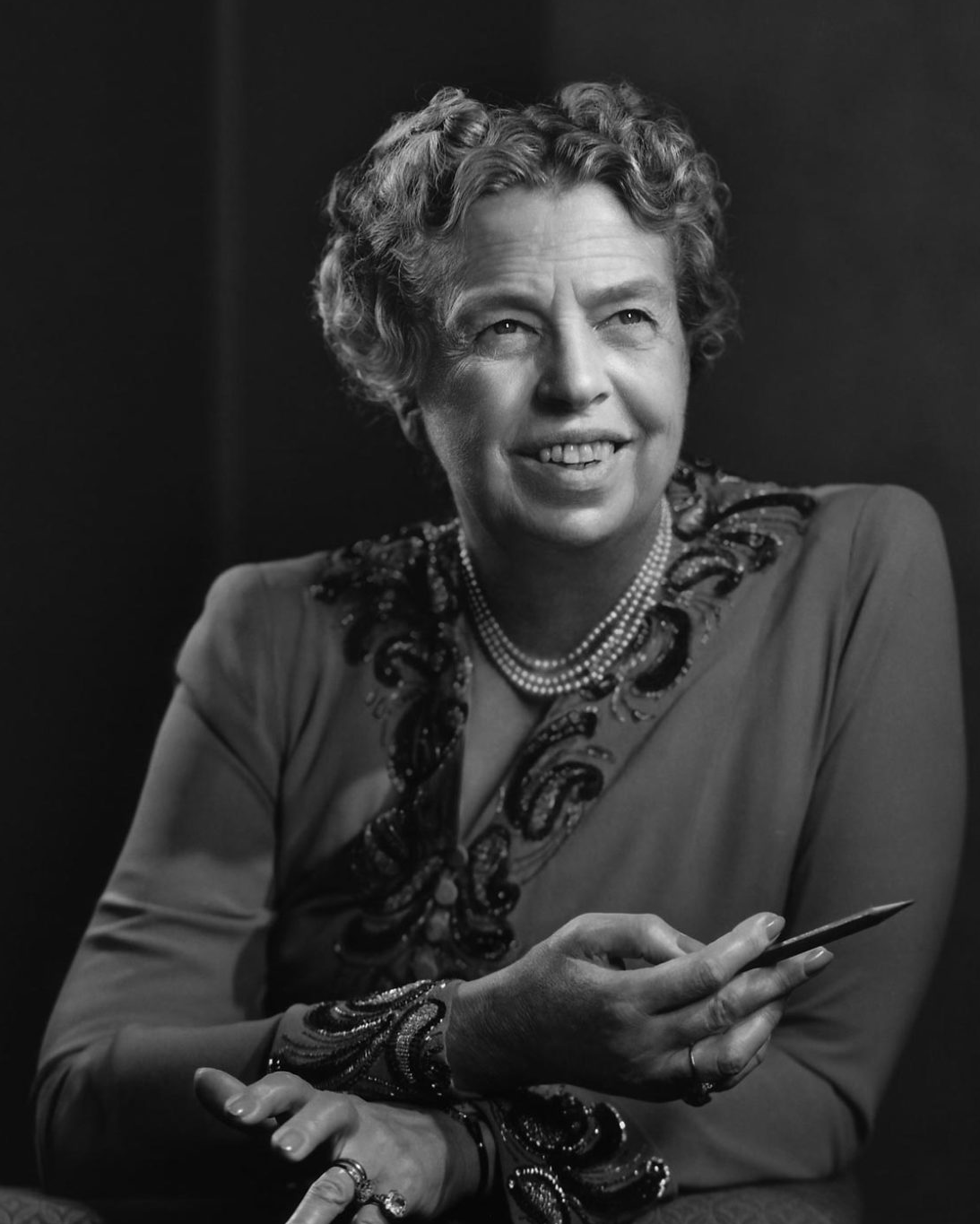 Imagen de apoyo de  Eleanor Roosevelt, la mujer activista y los derechos
