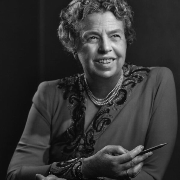 Imagen de apoyo de  Eleanor Roosevelt, la mujer activista y los derechos